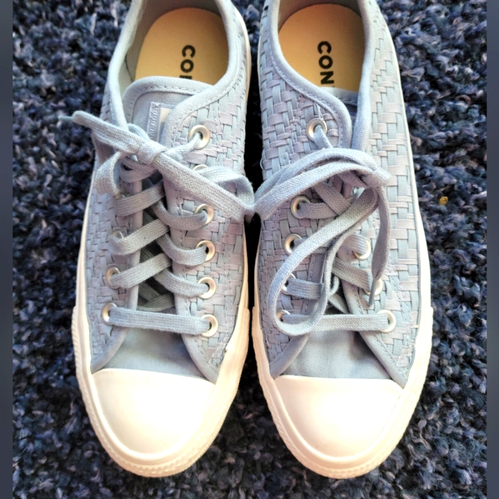 Converse indigo fog sneakers